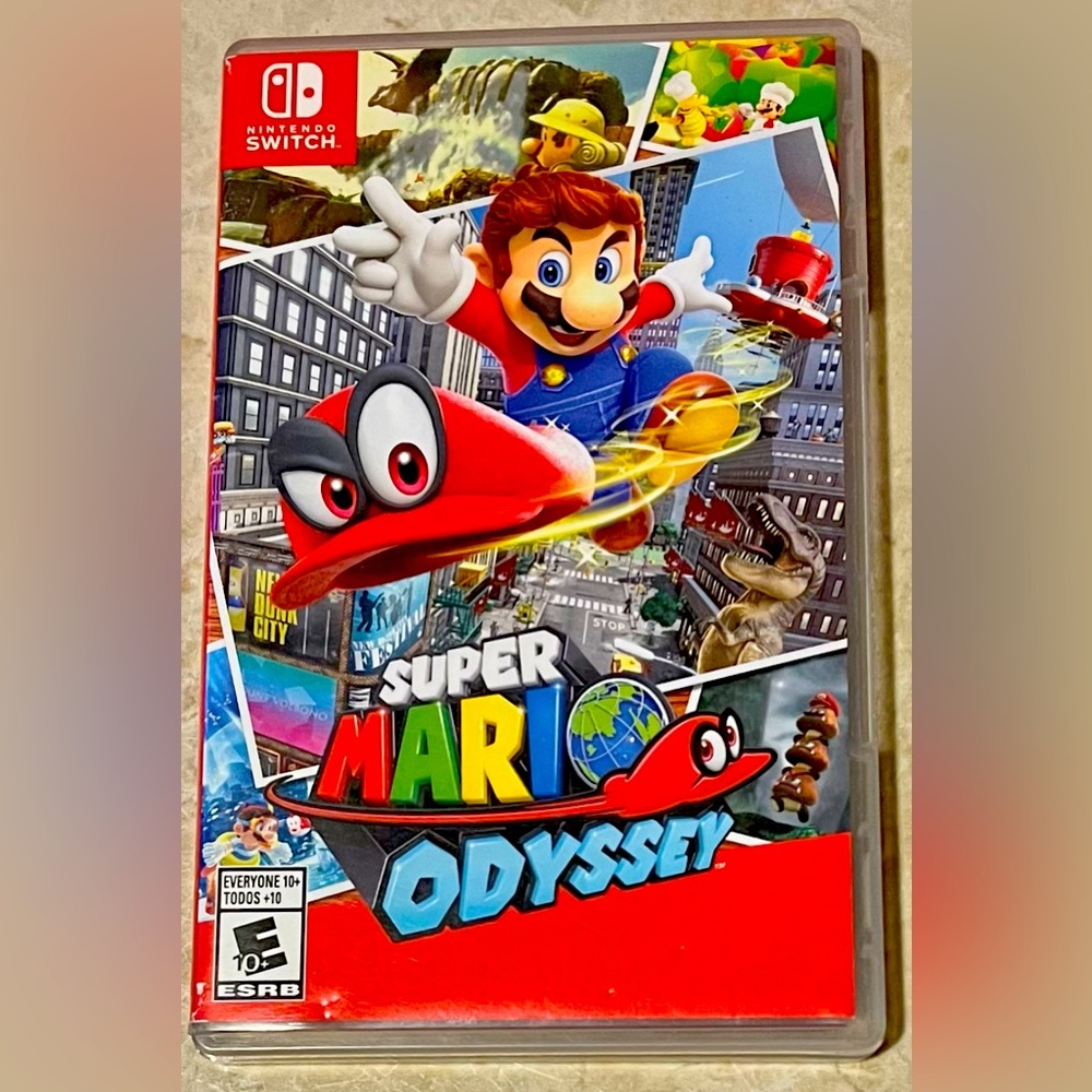 Super Mario Odyssey Switch Game